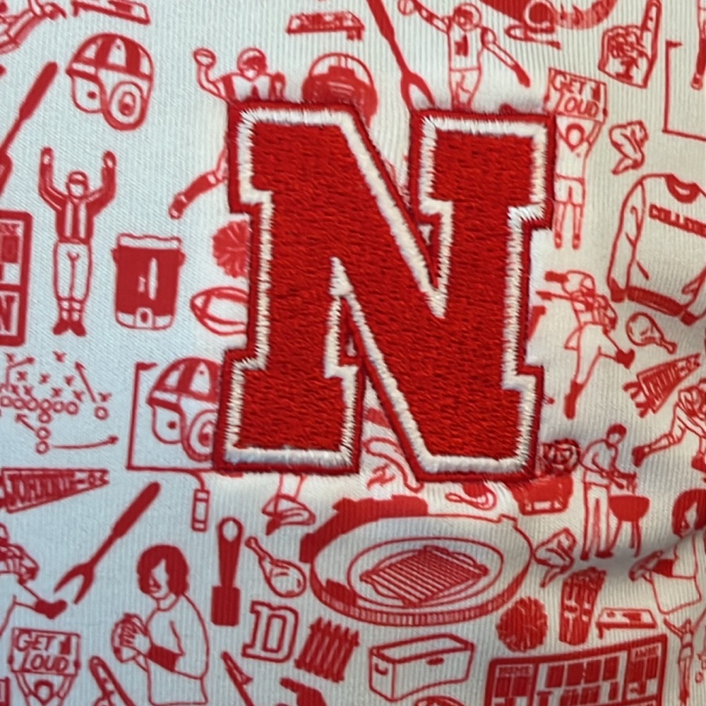 Johnnie-O Nebraska Tailgater 2.0 Jr. Printed Jersey Performance Polo Size 16 Boy - Picture 6 of 16